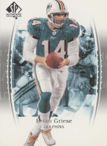 2003 SP Authentic Brian Griese #19