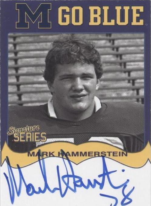 2006 TK Legacy Michigan Wolverines Mark Hammerstein #MGB121