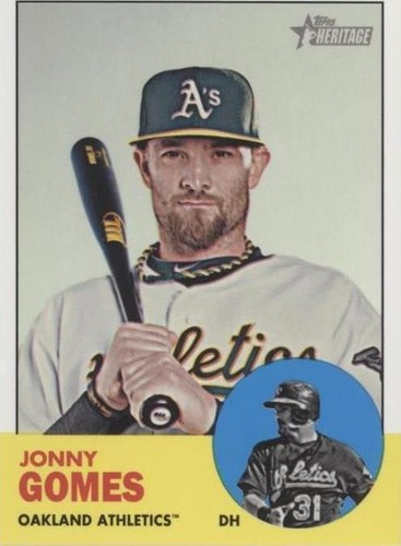 2012 Topps Heritage High Numbers - Jonny Gomes #H664