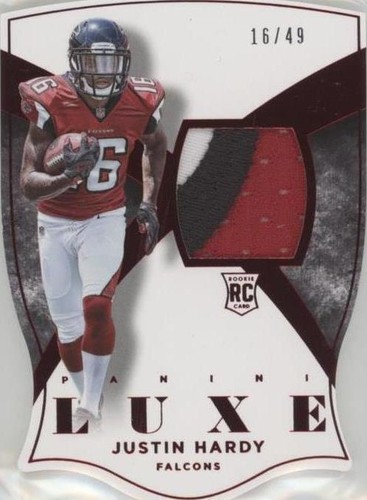 2015 Panini Luxe Justin Hardy #91