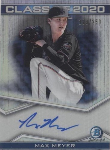 2020 Bowman Draft - Max Meyer #C20A-MM