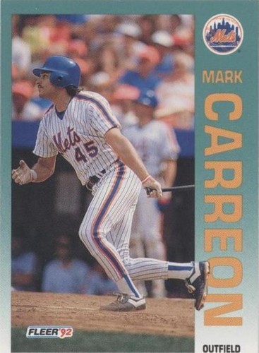 1992 Fleer - Mark Carreon #498