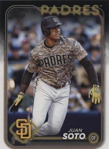 Juan Soto 2024 Topps Series 1 Flagship Baseball Card #50 San