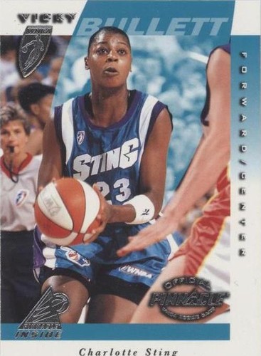 1997 Pinnacle Inside WNBA - Vicky Bullett #7