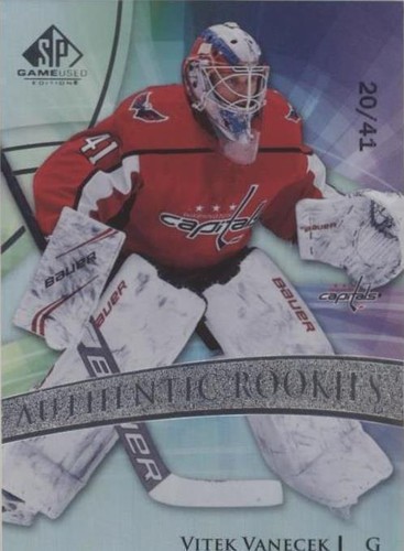 2020-21 Upper Deck SP Game Used - Vitek Vanecek #127