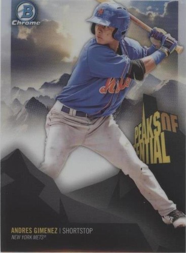 2018 Bowman Chrome - Andres Gimenez #PP-AG