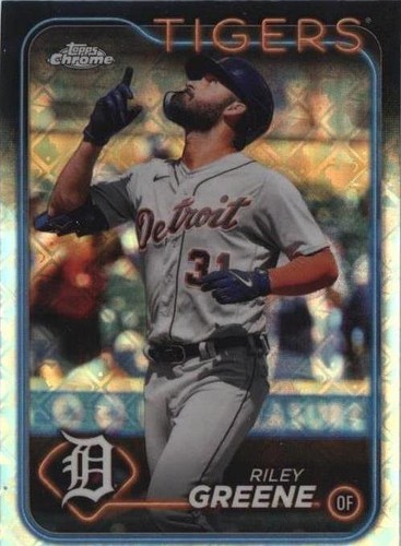 2024 Topps Chrome Logofractor Edition - Riley Greene #101