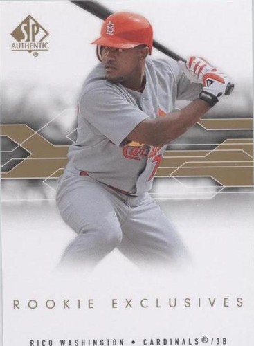 2008 SP Authentic - Rico Washington #RE-RW
