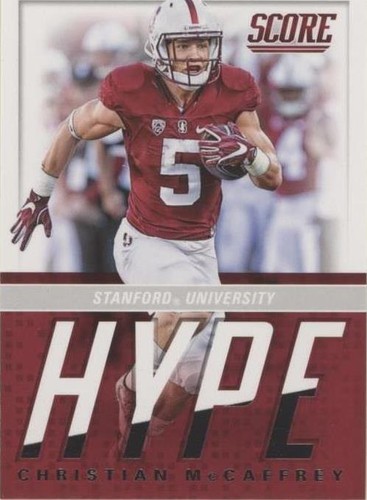 2017 Score Christian McCaffrey #11