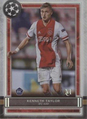 2020-21 Topps Museum Collection UCL Kenneth Taylor #56