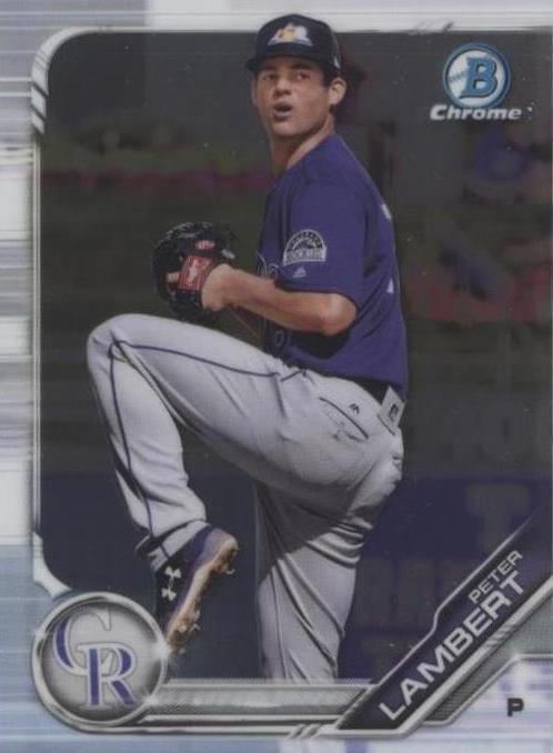 2019 Bowman - Peter Lambert #BCP-136