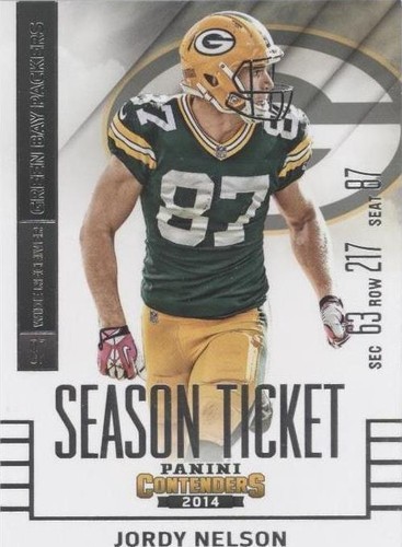 2014 Panini Contenders Jordy Nelson #62