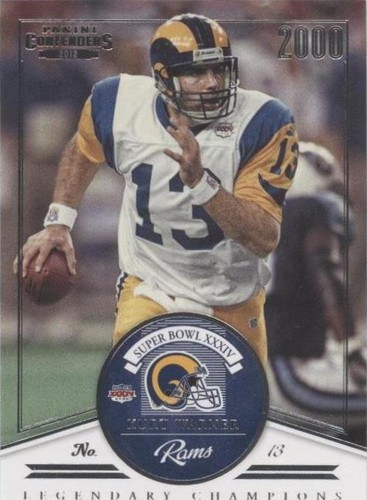 2012 Panini Contenders Kurt Warner #10