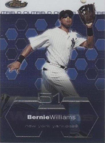 2003 Topps Finest - Bernie Williams #44