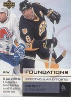 2002-03 Upper Deck Foundations - Cam Neely #107