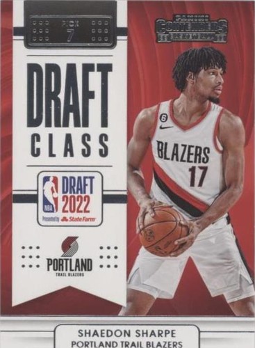 2022-23 Panini Contenders - Shaedon Sharpe #5