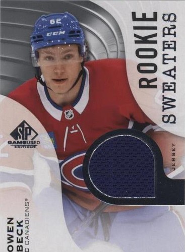 2023-24 Upper Deck SP Game Used - Owen Beck #RS-OB