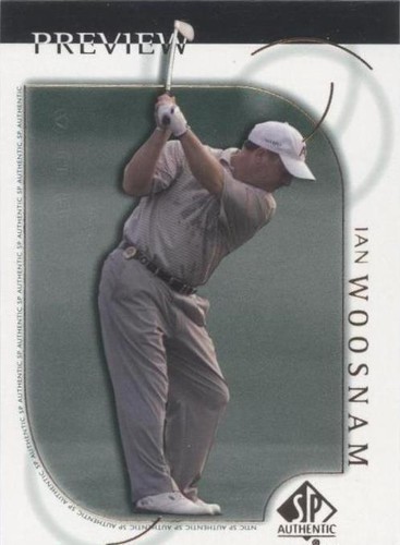 2001 SP Authentic Preview - Ian Woosnam #2