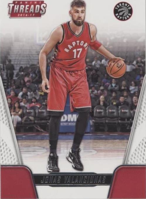 2016-17 Panini Threads - Jonas Valanciunas #112