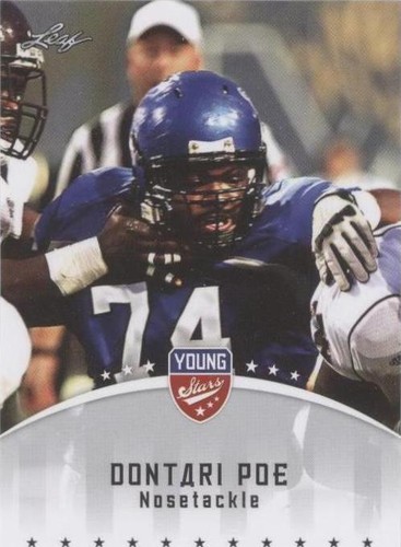 2012 Leaf Young Stars Dontari Poe #33