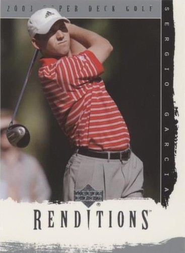 2003 Upper Deck Renditions - Sergio Garcia #3