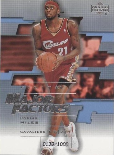 2003-04 Upper Deck Finite - Darius Miles #279