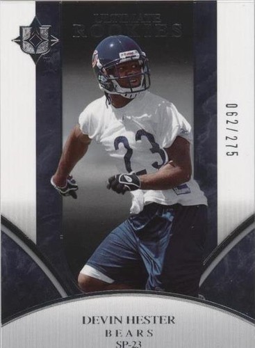 2006 Ultimate Collection Devin Hester #303