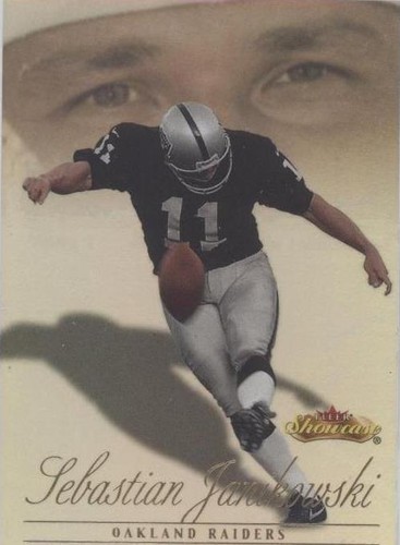 2000 Fleer Showcase Sebastian Janikowski #121