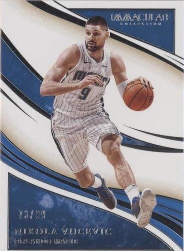 2019-20 Panini Immaculate Collection - Nikola Vucevic #20