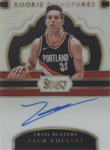 2017-18 Panini Select - Zach Collins #RS-ZAC