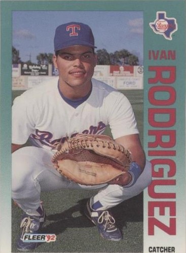 1992 Fleer - Ivan Rodriguez #316