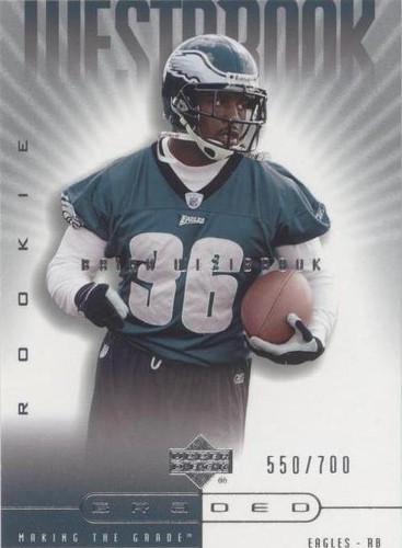 2002 Upper Deck Graded Brian Westbrook #141