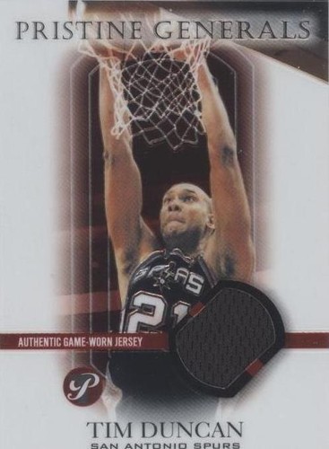 2003-04 Topps Pristine - Tim Duncan #PG-TD