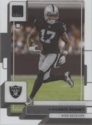 2022 Panini Clearly Donruss Davante Adams #30