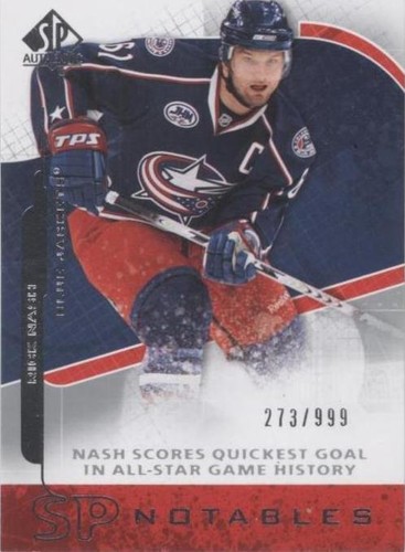 2008-09 SP Authentic - Rick Nash #142