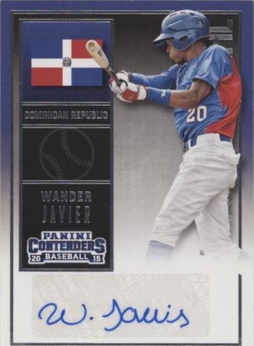 2015 Panini Contenders - Wander Javier #14