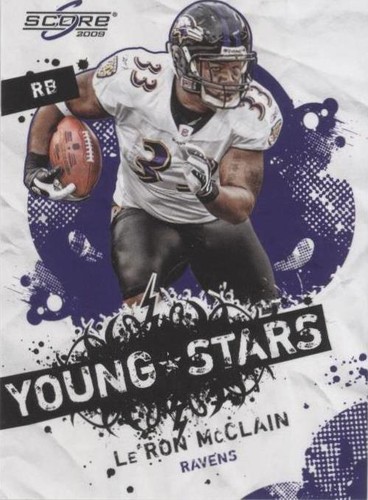 2009 Score Le'Ron McClain #15