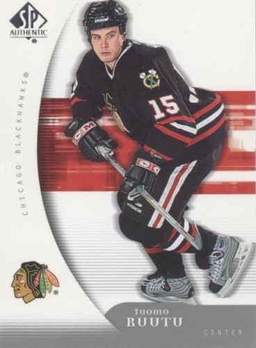 Tuomo Ruutu Trading Cards