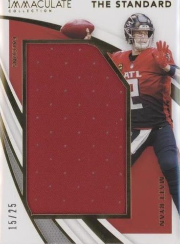 2021 Panini Immaculate Collection Matt Ryan #ISJ-MR