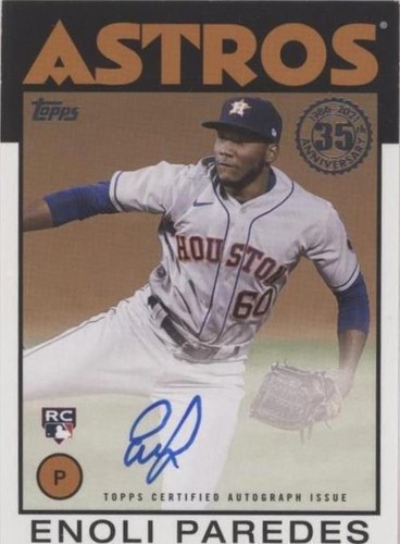 2021 Topps - Enoli Paredes #86A-EP