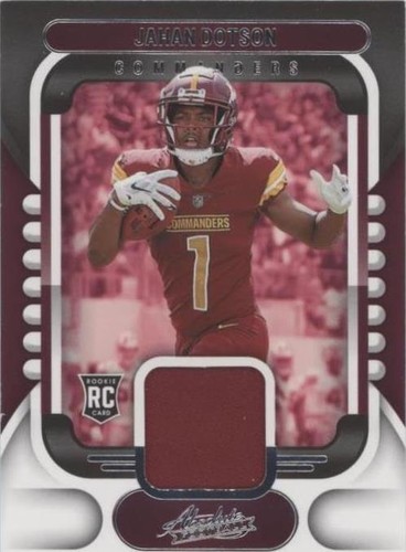 2022 Panini Absolute Jahan Dotson #ARM-10