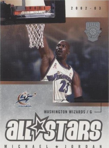 2002-03 Fleer Hot Shots - Michael Jordan #155