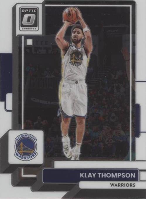 2022-23 Panini Donruss Optic - Klay Thompson #71 for sale | eBay 2022-23 Panini Donruss Optic - Klay Thompson #71 for sale | eBay