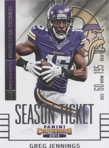 2014 Panini Contenders Greg Jennings #98