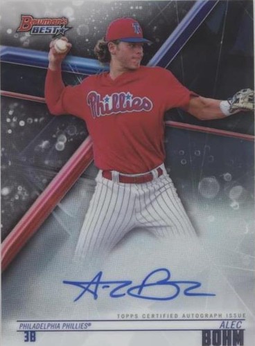 2018 Bowman's Best - Alec Bohm #B18-ABO