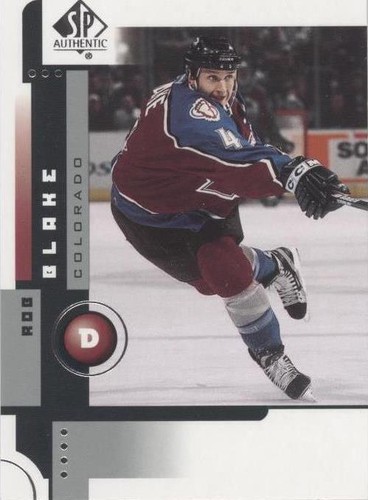 2001-02 SP Authentic - Rob Blake #19