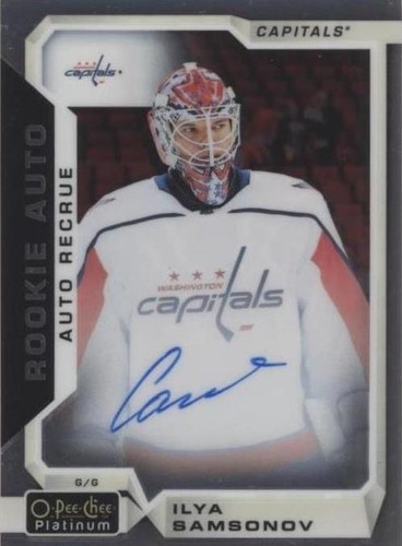 2018-19 O-Pee-Chee Platinum - Ilya Samsonov #R-IS