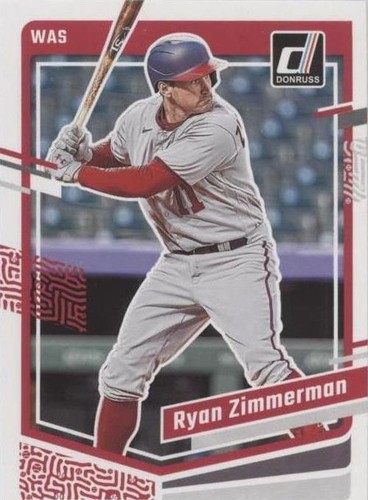 2023 Panini Donruss - Ryan Zimmerman #181