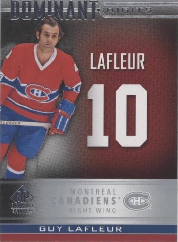 2020-21 Upper Deck SP Signature Edition Legends - Guy Lafleur #DD-32