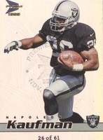 1999 Pacific Prism Napoleon Kaufman #105